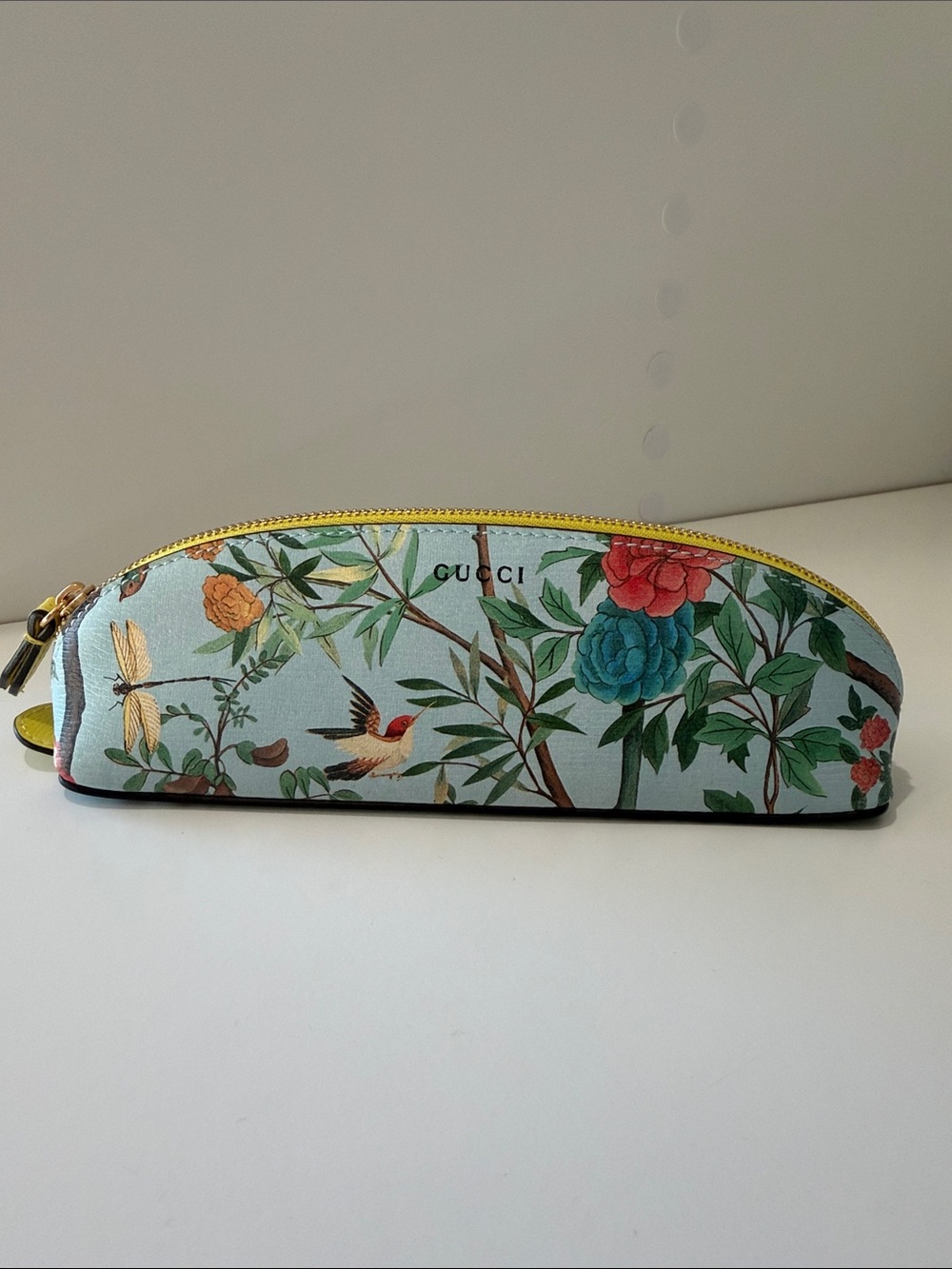 RARE! Pristine Gucci Demetra Tian Pencil Case